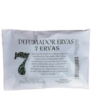 Defumador de Ervas - 7 Ervas em embalagem mística