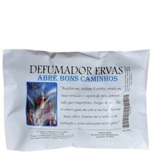 Defumador de Ervas Abre Bons Caminhos em embalagem