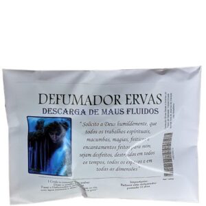 Defumador de Ervas para descarga de maus fluidos