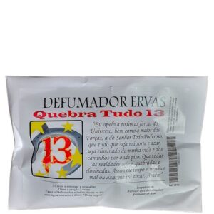 Defumador de Ervas Quebra Tudo 13 em embalagem