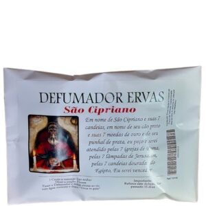 Defumador de Ervas São Cipriano em embalagem