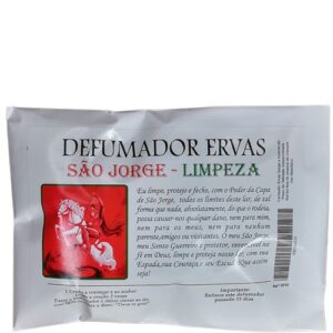 Defumador de Ervas São Jorge para Limpeza Espiritual