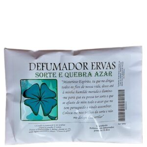 Defumador de Ervas Sorte e Quebra Azar