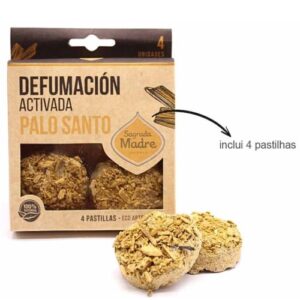 Pastilhas Defumação de Ervas Pau Santo - Pack de 4