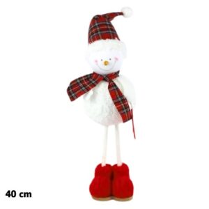 Boneco de Neve de 40cm para decoração de Natal