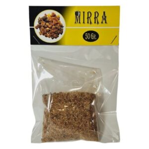 Pacote de 50g de plantas secas de Mirra