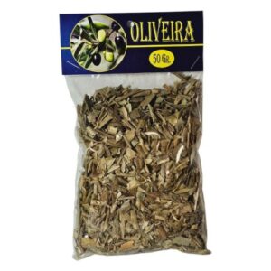 Pacote de 50g de Plantas Secas de Oliveira