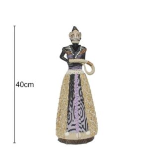 Figura decorativa Orixá Camasi Nana de 40cm
