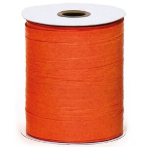 Rolo de Fita de Papel Laranja 11cm x 22m