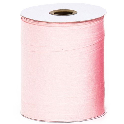 Rolo de fita de papel rosa de 11cm por 22m
