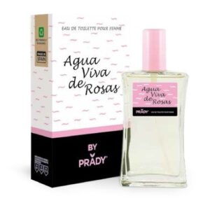 Frasco de Perfume Prady Agua Viva de Rosas 100ml