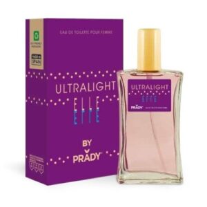 Frasco do Perfume Prady Ultralight Elle 100ml para mulher