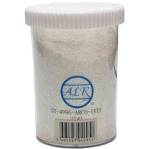 Frasco de purpurina glitter arco-íris de 100g