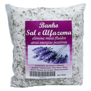 Pacote de Banho de Sal e Alfazema 500g