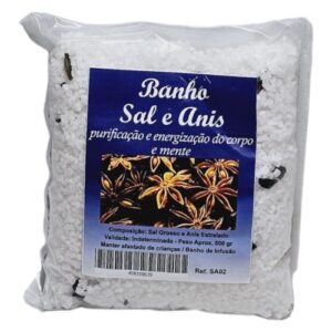 Pacote de Banho de Sal e Anis 500g