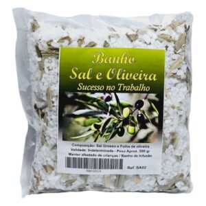 Pacote de Banho de Sal e Oliveira 500g