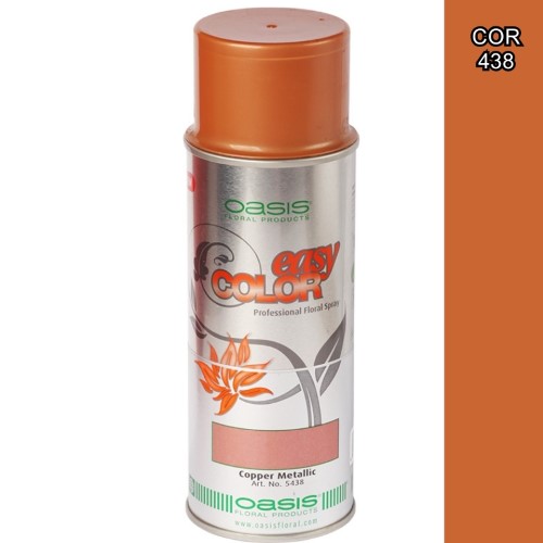 Lata de Tinta Spray Colorida 400ml na cor cobre