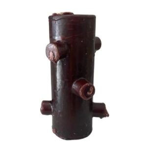 Vela 7 Mechas Castanho com design elegante