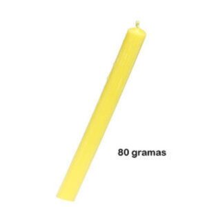Vela de procissão 80 gramas cor creme