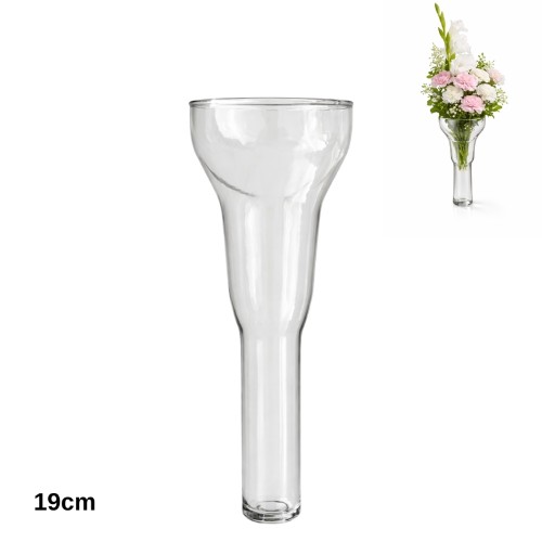 Copo de vidro para ossário de 19cm
