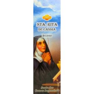 Incenso SAC Santa Rita de Cássia em vareta