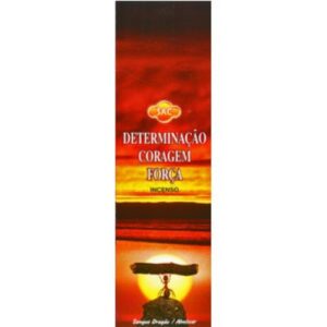 Incenso SAC em Vareta - Determinação, Coragem, Força