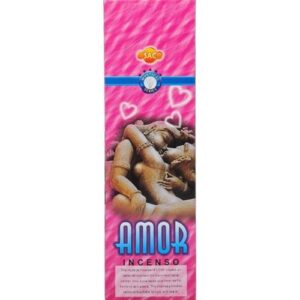 Incenso SAC Amor em vareta com embalagem rosa