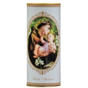 Círio Vela 40T com imagem de Santo António