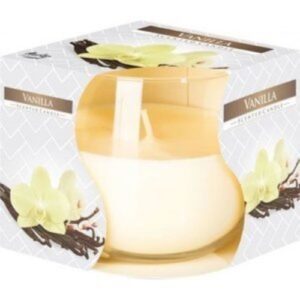 Vela Perfumada em Copo de Vidro - 067 Baunilha