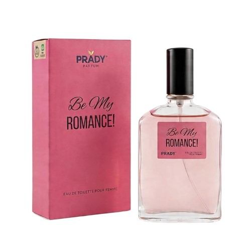 Frasco do Perfume Prady para Mulher 100ml - Be My Romance
