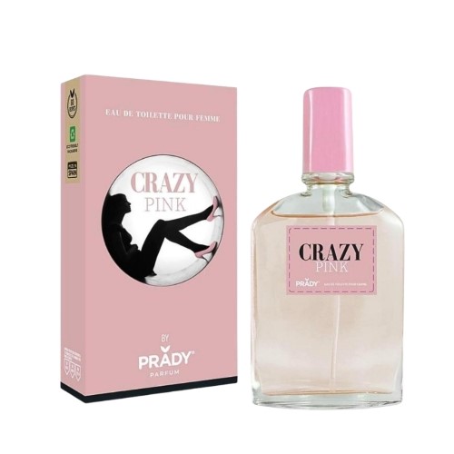 Frasco do Perfume Crazy Pink 100ml para mulher
