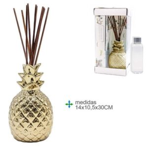 Ambientador Mikado Abacaxi 150ml com design dourado