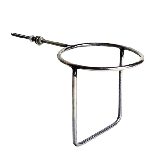 Argola em metal para vela de cemitério