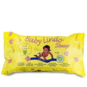 Toalhitas Húmidas Baby Lindo com Aloe Vera - embalagem de 72 unidades