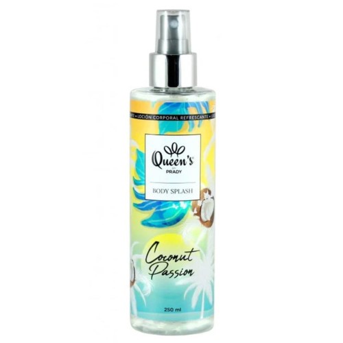 Spray Corporal Queen's By Prady 250ml Coconut Passion