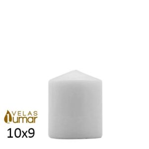 Vela Decorativa 10x9cm em Branco