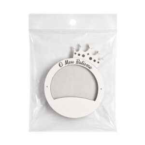 Mini Moldura 'O Meu Batismo' com Íman em MDF 3mm