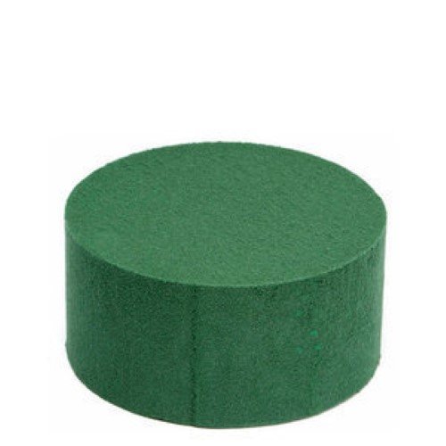 Esponja Floral Redonda 17cm x 9cm para Flores Naturais