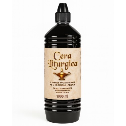 Garrafa de Cera Líquida Litúrgica 1L
