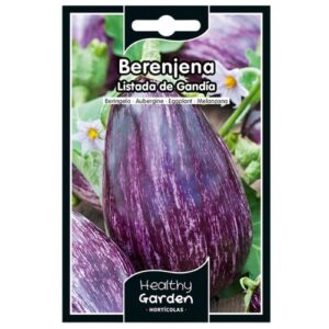 Pacote de Sementes - Berinjela Listrada de Gandia