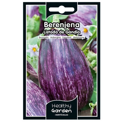Pacote de Sementes - Berinjela Listrada de Gandia