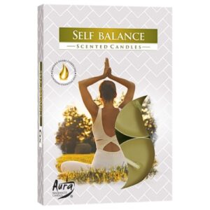 Velas Tealight Perfumadas - Pack 6, 335 Auto Equilíbrio