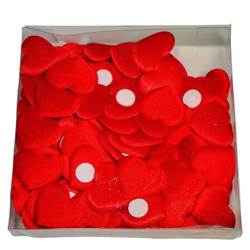 Adesivo Decorativo para Arranjos Florais - 126 Coração, 100 Unidades