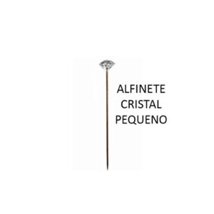 Alfinete com Pérola de Cristal Pequena