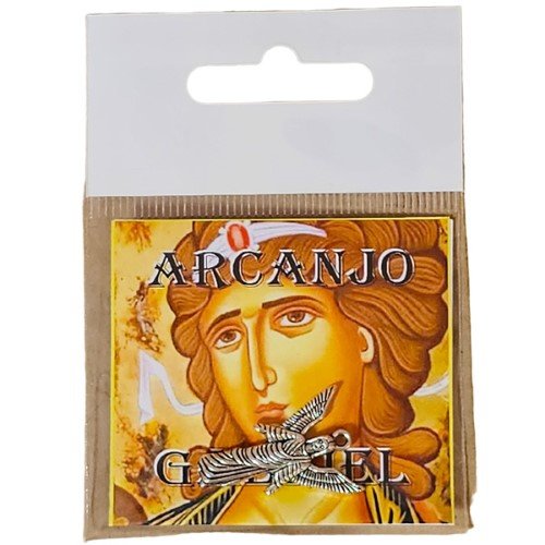 Amuleto em Metal - Arcanjo Gabriel