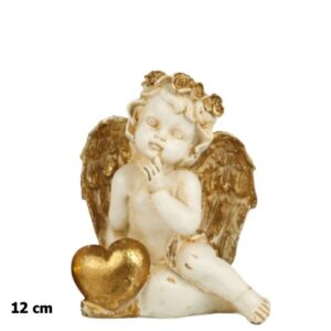 Anjo em Resina 11,5cm - Branco, Vários Modelos
