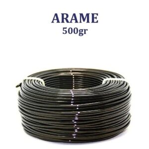 Rolo de Arame de Alumínio 500g - Castanho