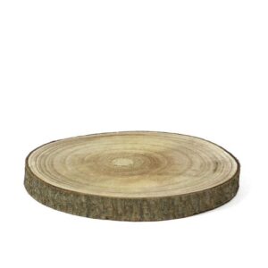 Base Redonda em Madeira 30cm x 2cm
