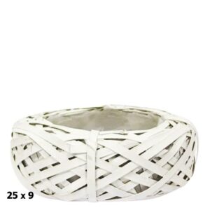 Base Redonda 20x9cm - Branco