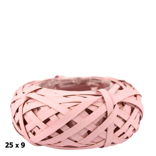 Base Redonda 20x9cm - Rosa